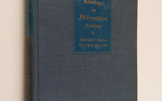 Wilfrid Sellars ym. : Readings in philosophical analysis