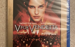 V For Vendetta Blu-ray UUSI