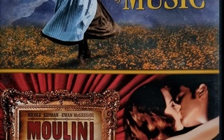 SOUND OF MUSIC & MOULIN ROUGE DVD (2 DISCS)