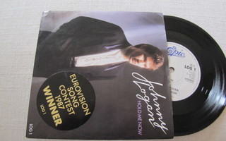 Johnny Logan hold  me now 7 45 UK 1987 euroviisut