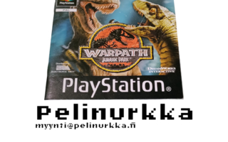 Warpath Jurassic Park -pelin ohjekirja - PS1