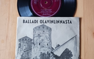 Annikki Tähti – Balladi Olavinlinnasta ep ps 1957