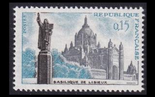 Ranska 1320 ** Lisieuxin basilika (1960)