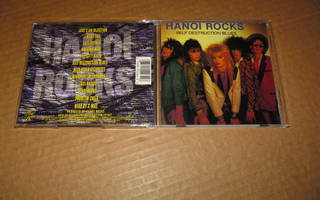 Hanoi Rocks CD Self Destruction Blues v.1989  USA