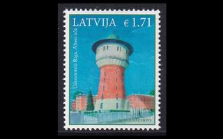 Latvia 1104 ** Arkkitehtuuri vesitorni (2020)