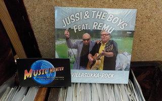 JUSSI & THE BOYS FEAT. REMU - VILLASUKKA-ROCK UUSI CDS