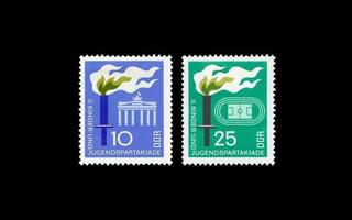 DDR 1375-6 ** Urheilu, nuorten spartakiadit (1968)