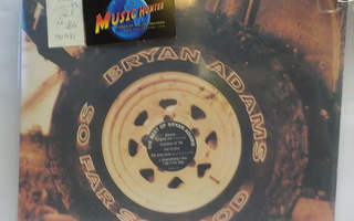 BRYAN ADAMS - SO FARE SO GOOD M-/EX+ VINYL 2LP