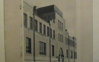 Oulu, Postikonttori, vanha mv kehyskortti, p. 1919