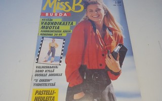 Miss B  Burda kevät 1/1989