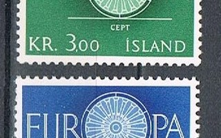 Islanti 1960 - Europa CEPT ++