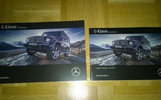 Esite Mercedes G-sarja W463, 2017. Sis myös G 65 AMG
