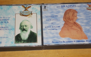 BRAHMS: KAMARIMUSIIKKIA. 9 CD. I CAMERISTI/ RONY ROGOFF