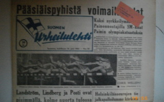 Suomen Urheilulehti Nro 33/1952 (25.2)
