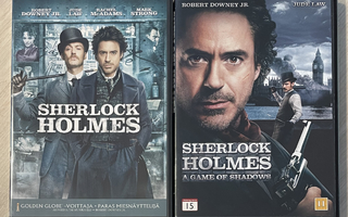 Sherlock Holmes & Sherlock Holmes: Varjojen leikki (2DVD)