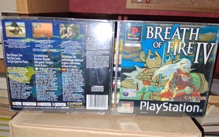 Breath of Fire IV PS PAL CIB