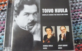 Toivo Kuula: Complete Works for Violin. Kuula & Gebert 2CD