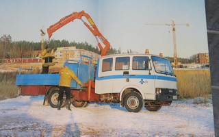 1984 IVECO Fiat 79.13  kuorma-auto esite -  suomalainen
