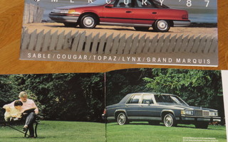 1987 Mercury Grand Marquis, Colony Park jne esite -KUIN UUSI