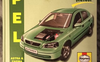 Korjausopas Opel Astra & Zafira 1998-2004