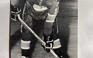 1970-71 HIFK pelaajakortti Juhani Boström
