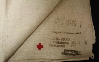 LOTTA-SVÄRD pyyheliina 1941, kenttäsairaala
