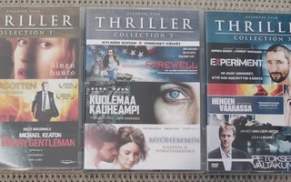 Thriller Collection 1-3, 9DVD