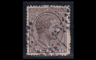 Espanja 168 o Alfonso XII 10 C (1878)