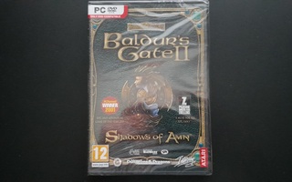 PC DVD: Baldur's Gate II 2: Shadows Of Amn peli. UUSI