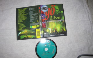 Dvd : Yö live 20-vuotisjuhlakonsertti ( erit hyväk !