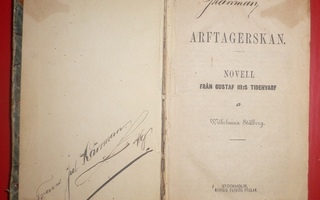 W.Stålberg : Aftagerskan Novell från Gustaf III:s 1866