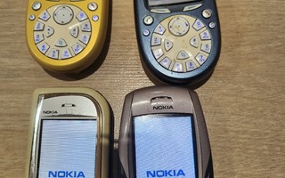 4kpl Nokia puhelinta