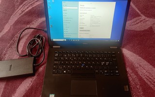 Dell E7470 14" / 8GB / 256GB SSD Läppäri / Ultrabook