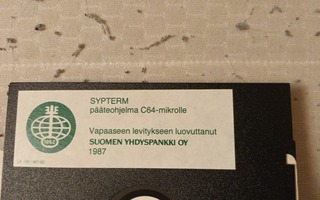 Suomen yhdyspankki oy 1987 levyke C64-mikrolle rare