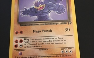 Dark Machamp - Rare 27/82 Team Rocket Pokemon