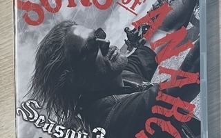Sons of Anarchy: Kausi 3 (4DVD) uusi ja muoveissa