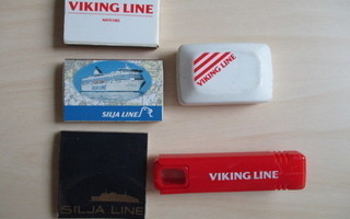 Silja Line  ja Viking Line  tavaraa