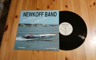 Newkoff Band – Ocean Racing / It's A Man's Life 12" 1990 nm