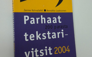 Janne Koivulahti : Parhaat tekstarivitsit 2004