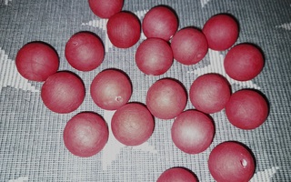 25mm punainen massapallo