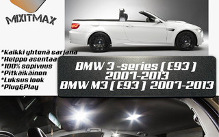 "BMW 3 / M3 (E93) Sisätilan LED -muutossarja 6000K ; x19
