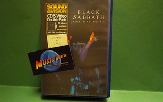 BLACK SABBATH - CROSS PURPOSE - LIVE CD + VHS
