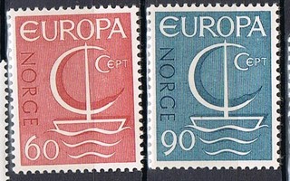 Norja 1966 - Europa CEPT  ++