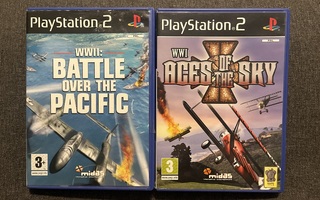 WWII - Battle Over The Pacific & Aces Of The Sky PS2
