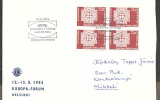Helsinki - Lions Europa Forum 13.8.1963