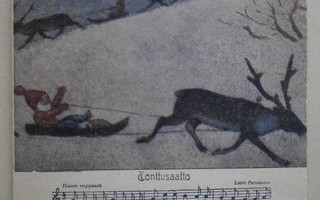 Tonttusaatto (Rudolf Koivu), sävelkortti, Joulusarja, ei p.