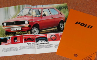 1978 VW Polo esite - suom - 24 sivua - KUIN UUSI