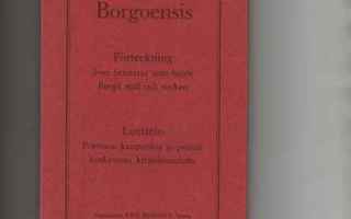 Eklöf, Tom: Bibliografia Borgoensis, Samf. Pro Borgo 1969,K3