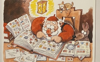 Joulutervehdys postilta 1996