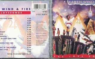 EARTH WIND & FIRE . CD-LEVY . THE LOVE SONGS